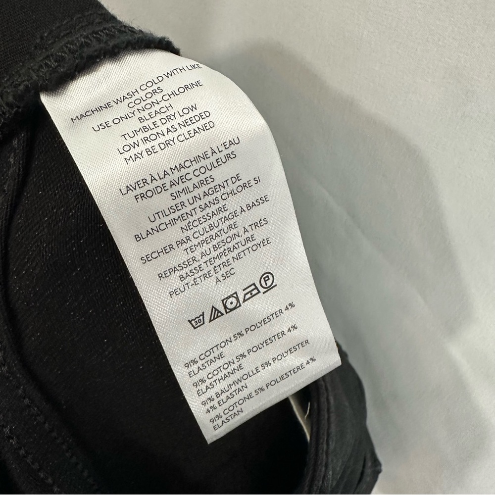 Anthropologie The Yaya Coated Kick Crop Flare Jeans in Black - Picture 11 of 12